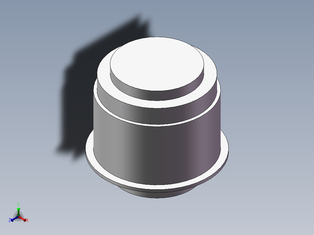 电脑机箱设计ITX DC DC CD 15920正等轴测图