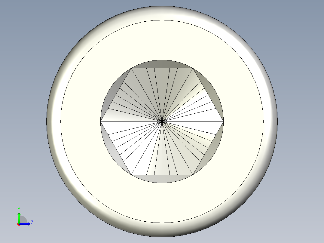 螺钉-DIN_912-M8x20.stp左视图