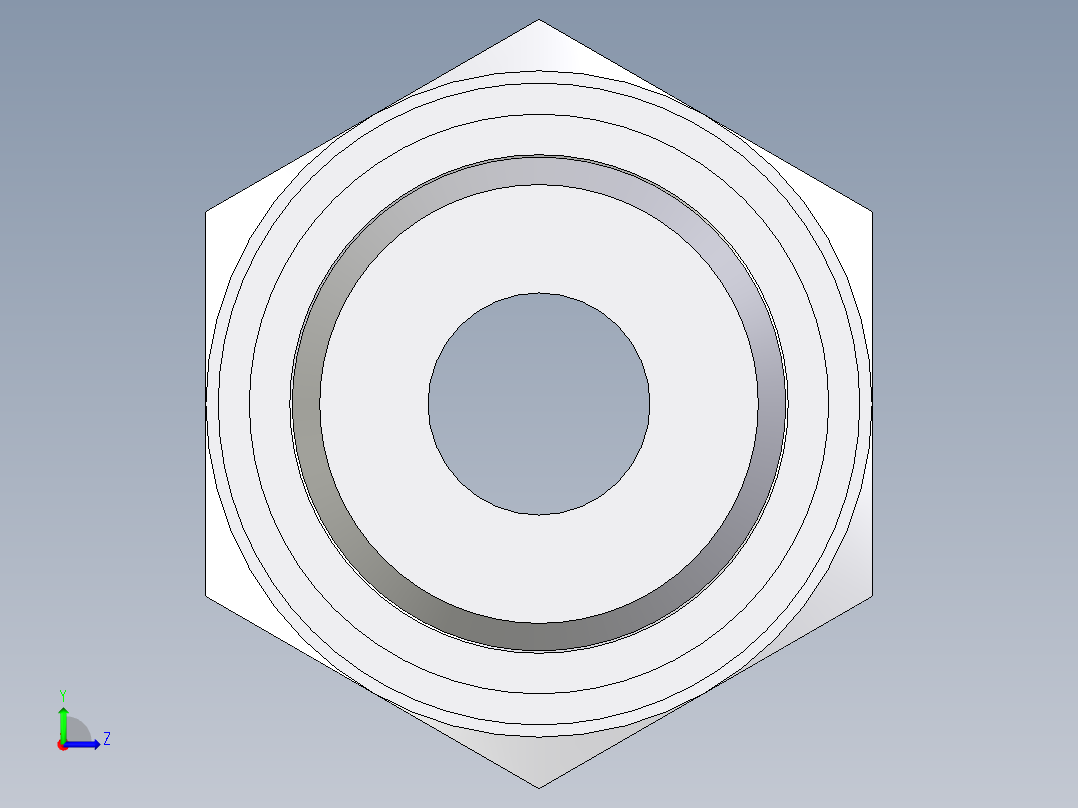 卡套式工业通用硬管接头EO_Swivel_connector_EGE14SMEDCF左视图