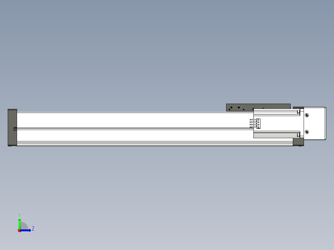 模组FSL80 E400 10C7-BR-B60左视图