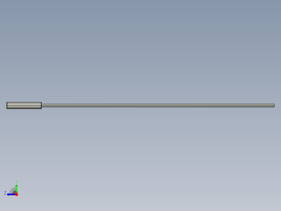 基恩士FU-24Xcore_kc图纸模型右视图