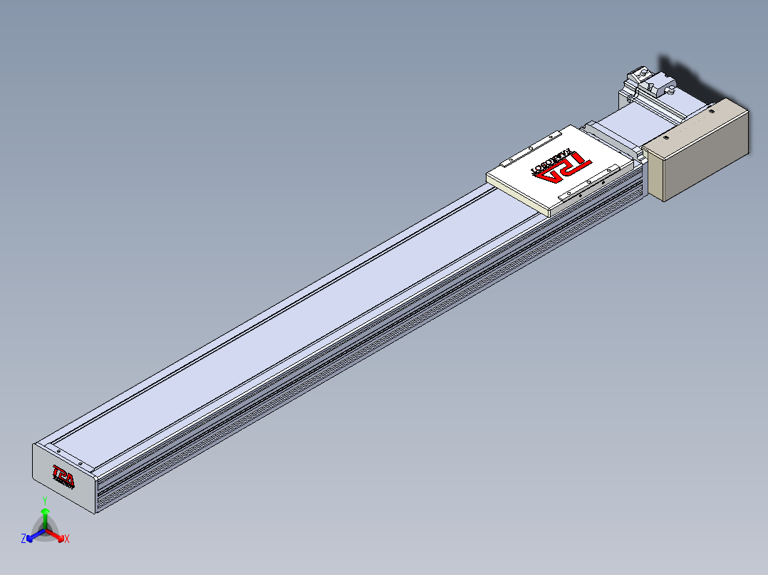 同步带全封闭直线模组TPA-HCB-110D-90-L750-ML-Y-P40-N3