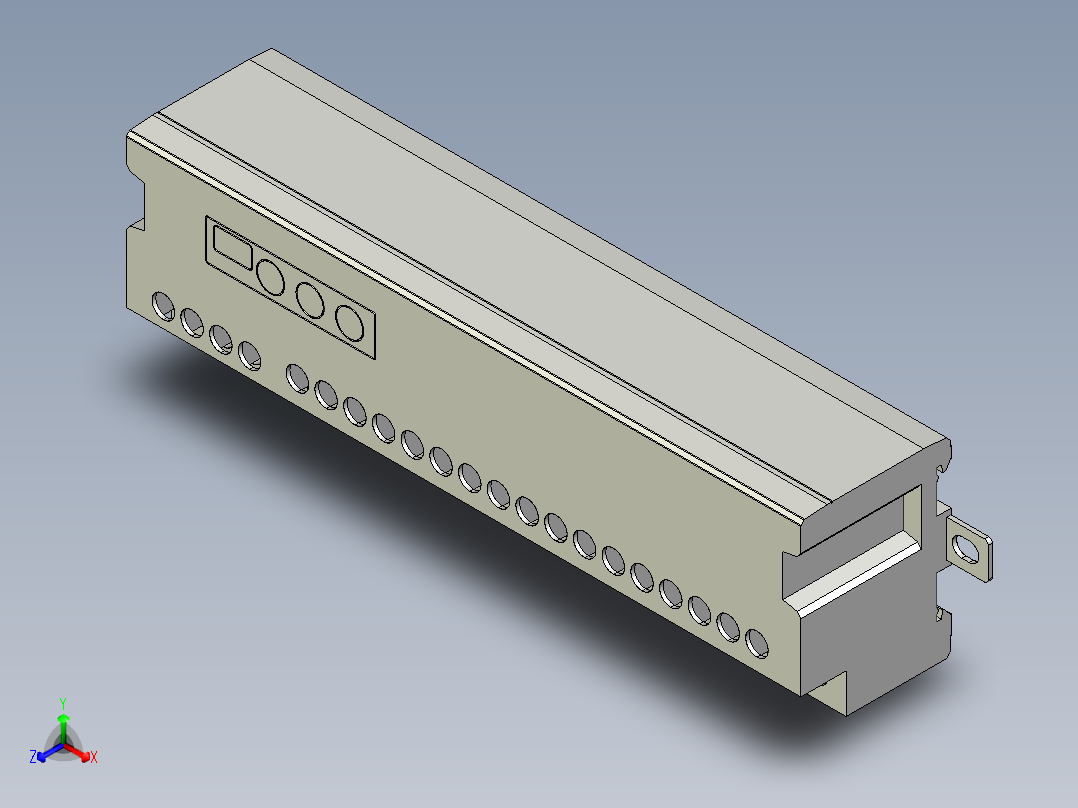 基恩士KV-RC16BR_8BXR_kc图纸模型