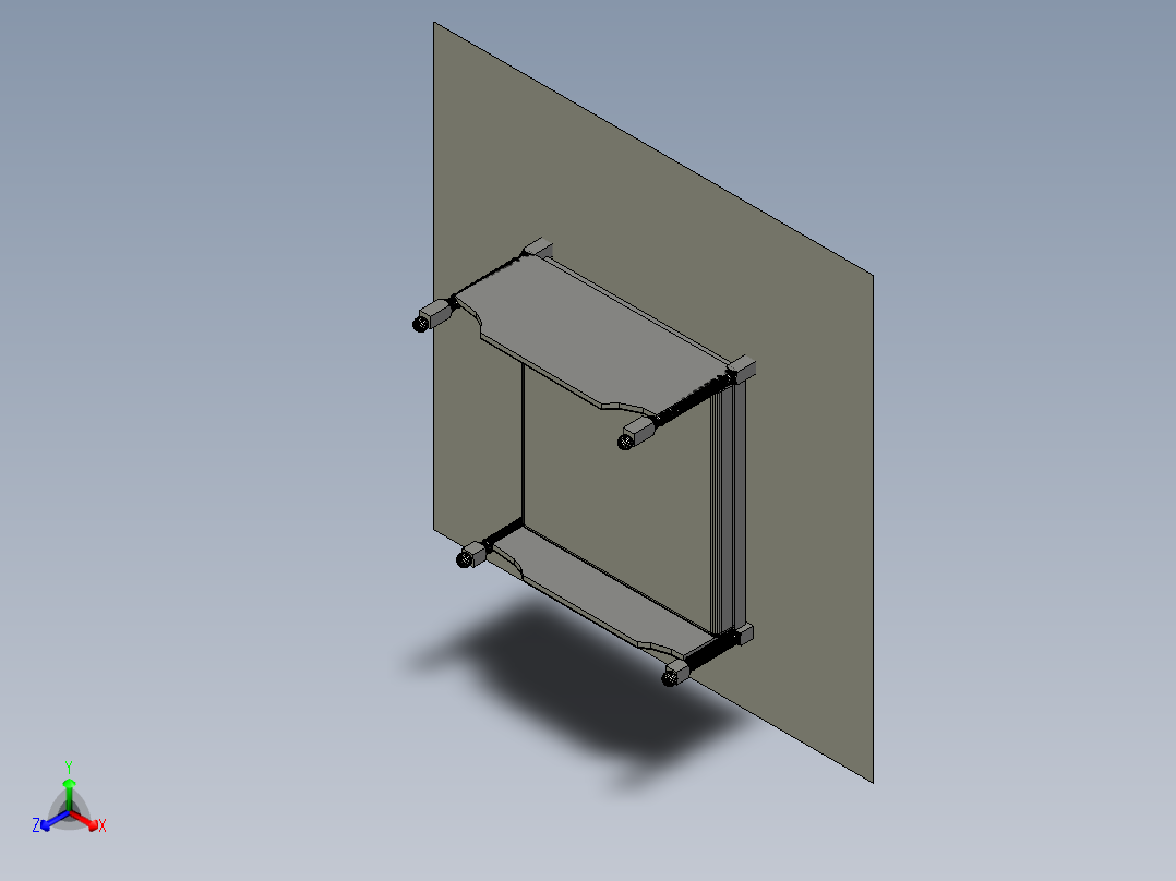 bed-mab-94-木制床正等轴测图