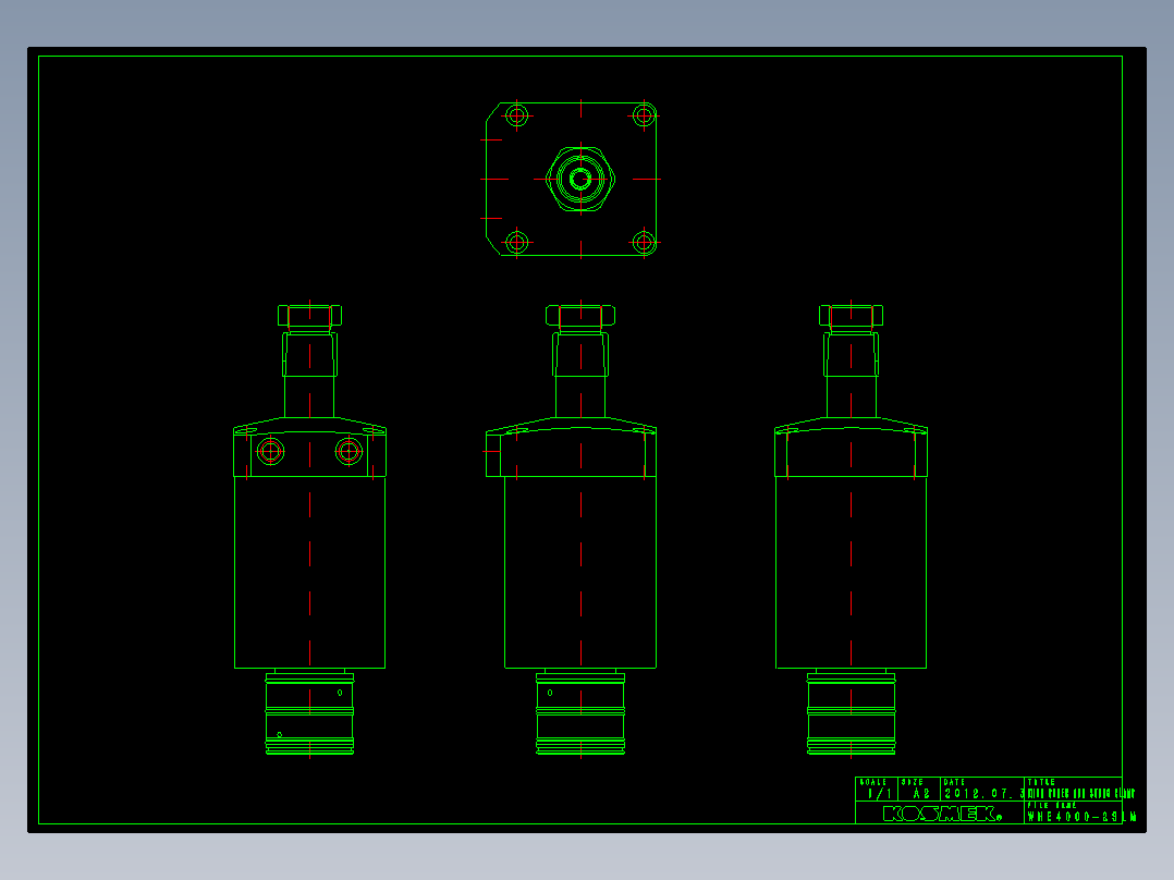 KOSMEKWHE4000-2SLM多系列多零件图纸模型多系列多零件图纸模型