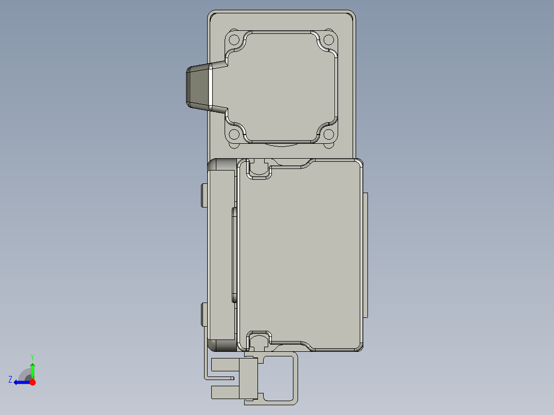 VF丝杆传动-一般环境VT6-L10-C-S320-BR-P10-D4右视图