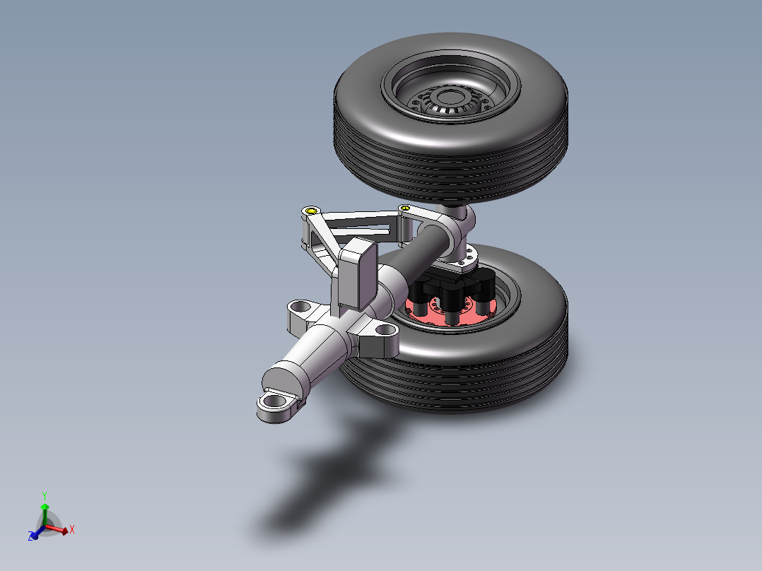 <span style='color: red'>飞机</span>起落架