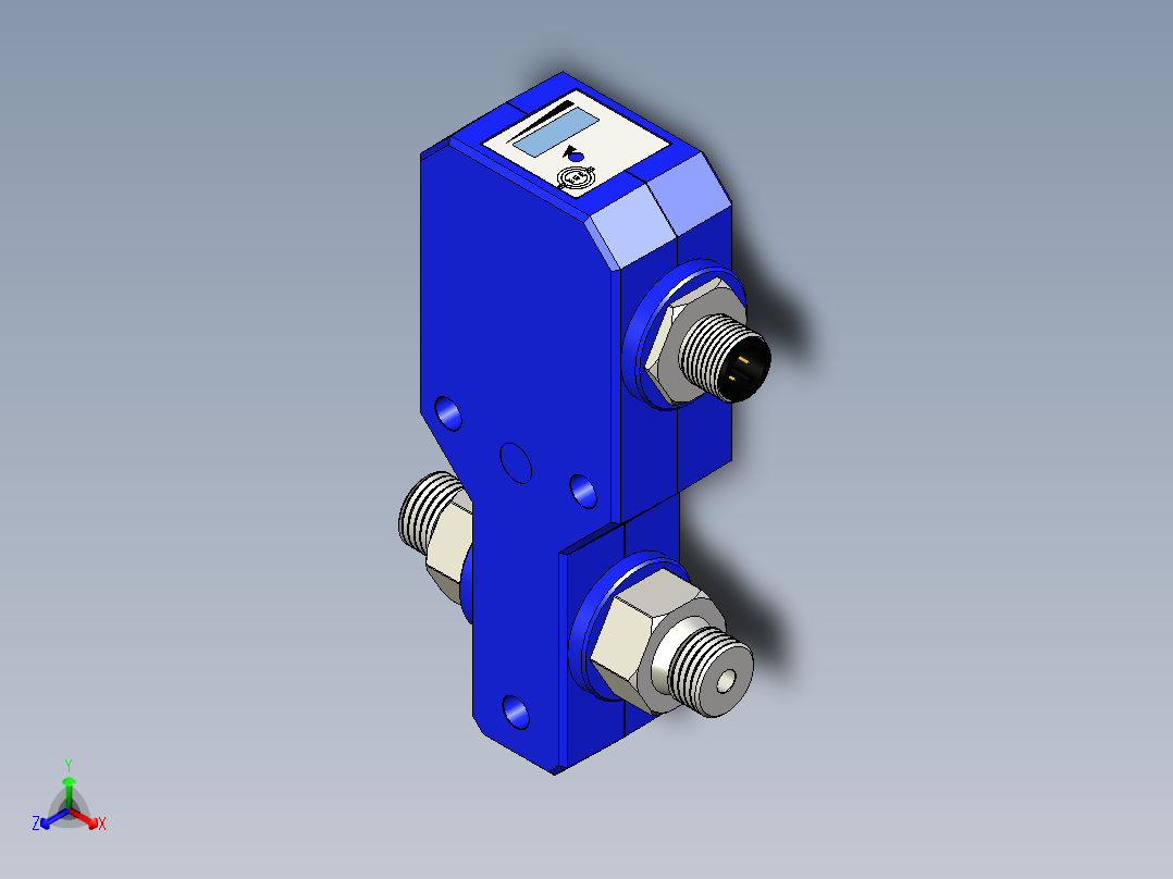 传感器 (44)正等轴测图