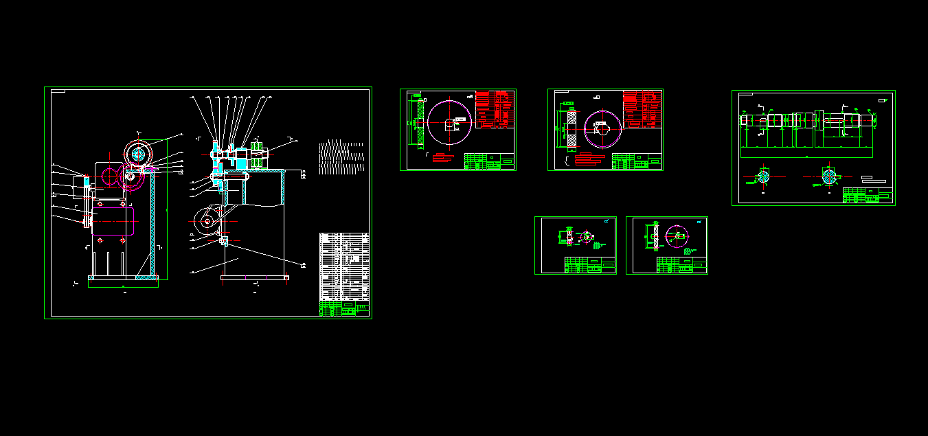立式卷边机结构设计及建模【含三维图+CAD图+文档】