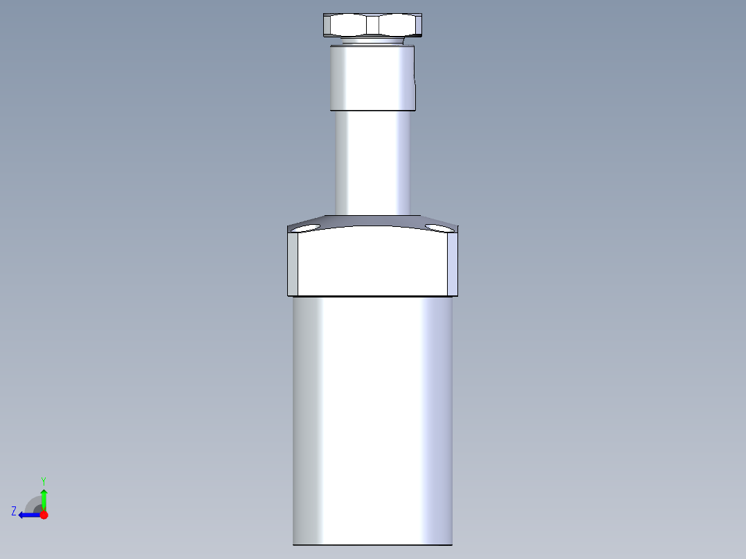 KOSMEKLHA0750-SL-Q35多系列多零件图纸模型右视图