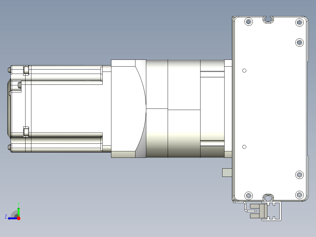 威洛博VG 系列模组VG17-L50π-S2700-BC-ZP75B-C3-K右视图