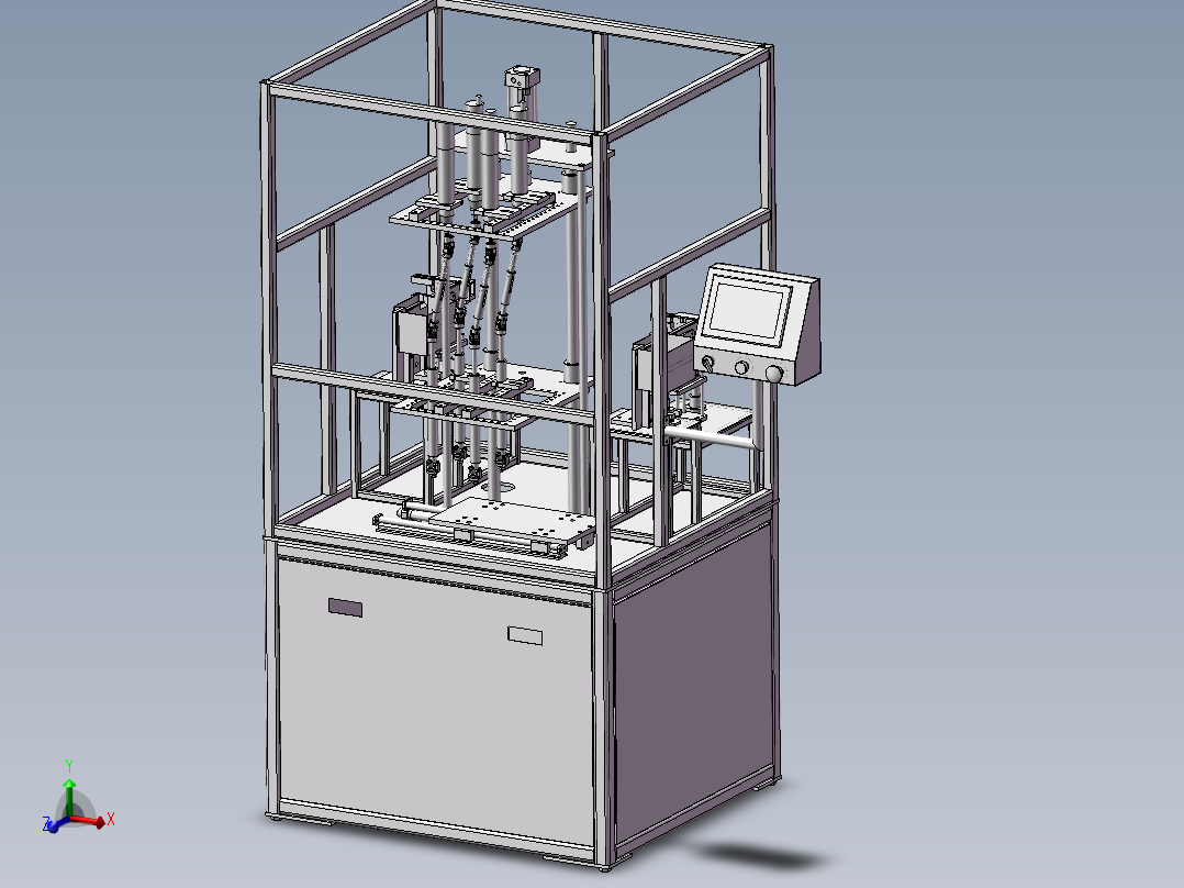 四轴自动锁螺丝机