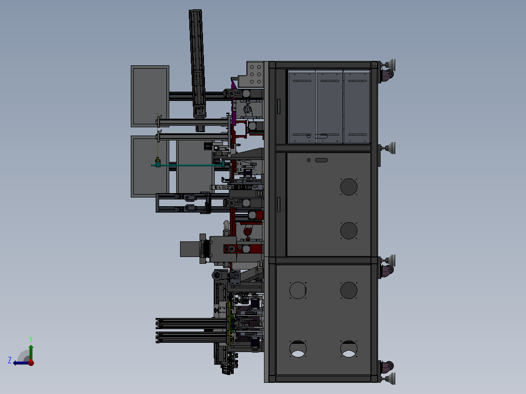 手机SIM卡检测打标机sw18可编辑右视图