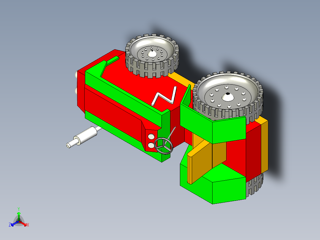<span style='color: red'>拖拉机</span>图纸