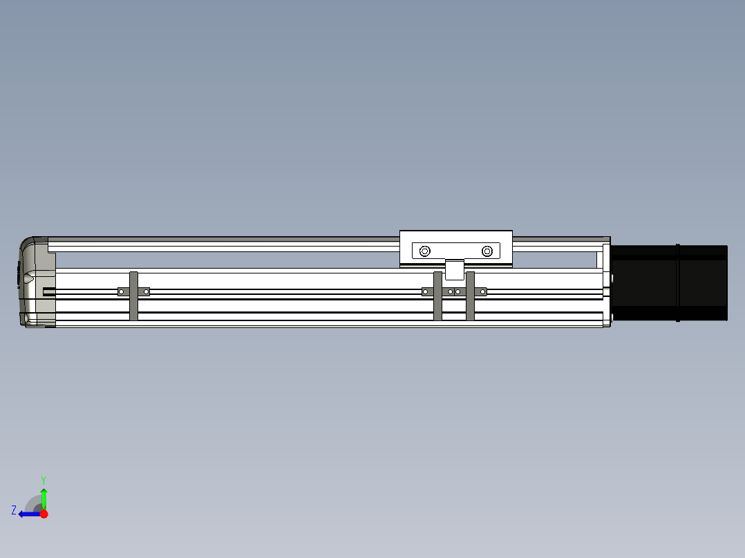 Toyo东佑达直线模组-ETH13-200-BC-M20-C4反右视图