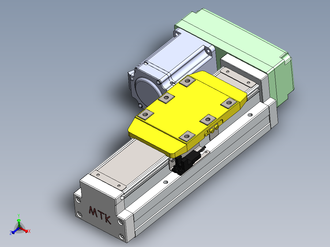 GTH内嵌丝杆全封闭GTH8-BL-400W