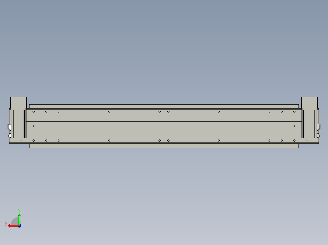 威洛博双电机滑台-VBF14S2-L50-S650-BD-P40-C6后视图