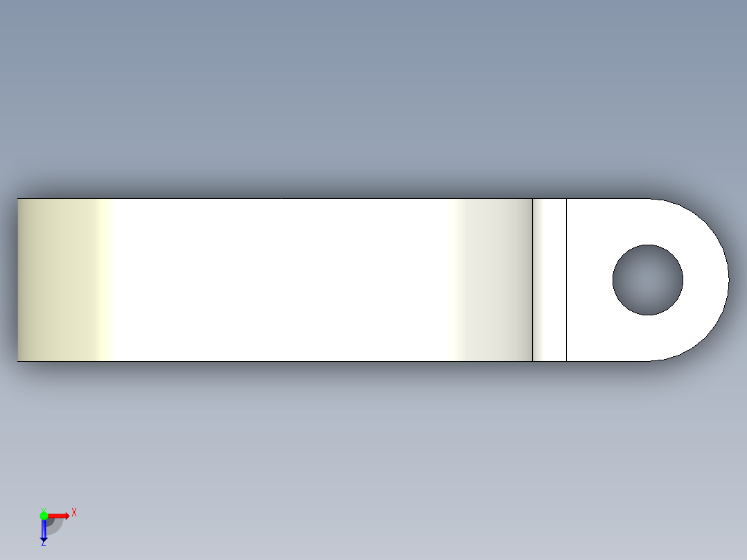 HP 系列 P 夹-H18P-NA俯视图