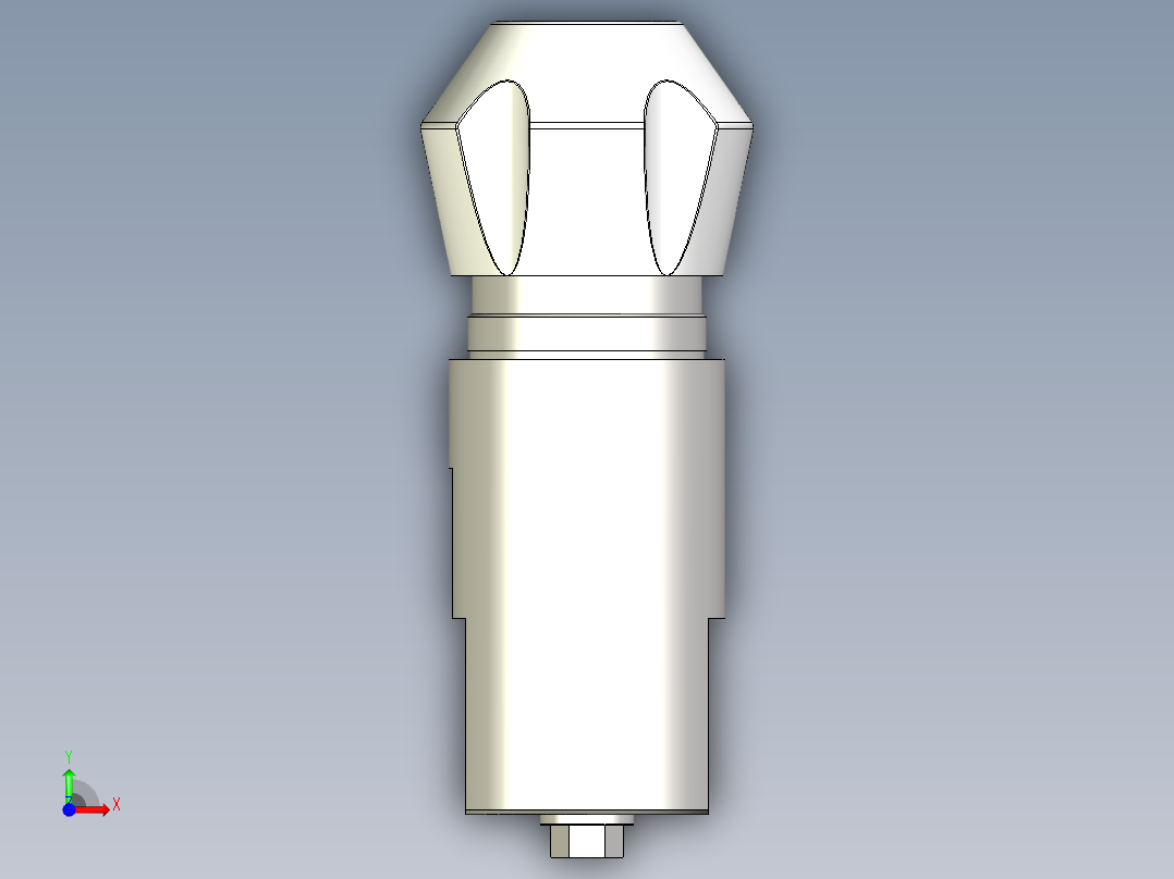压力调节器J50-C-B9-E2-V-N-V前视图