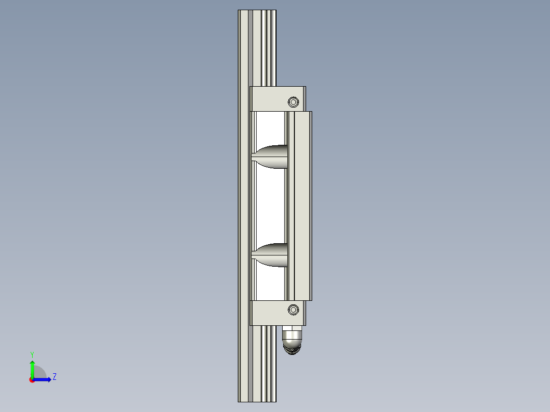 银泰PMI-SME20-LEA.igs左视图