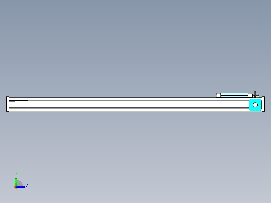 欧规系列-LB6A-L130-S900-BL-ZP40-C3左视图