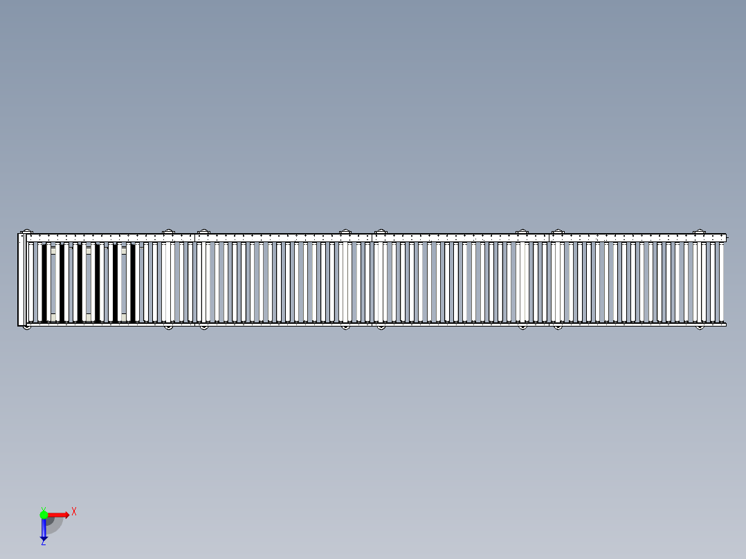 AGV转运方案俯视图