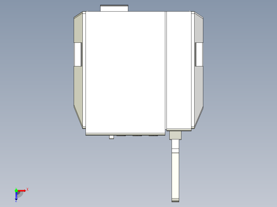 基恩士KV-5000_kc图纸模型俯视图