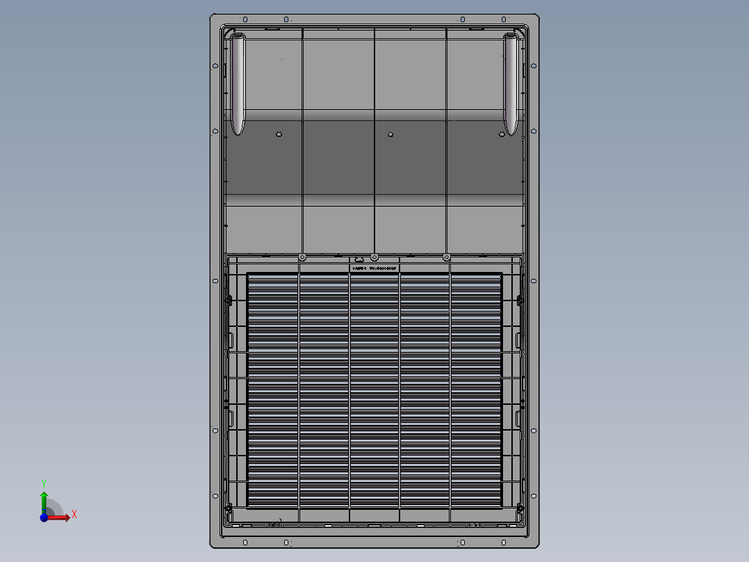 5G一体化机柜模型==1218093==45前视图