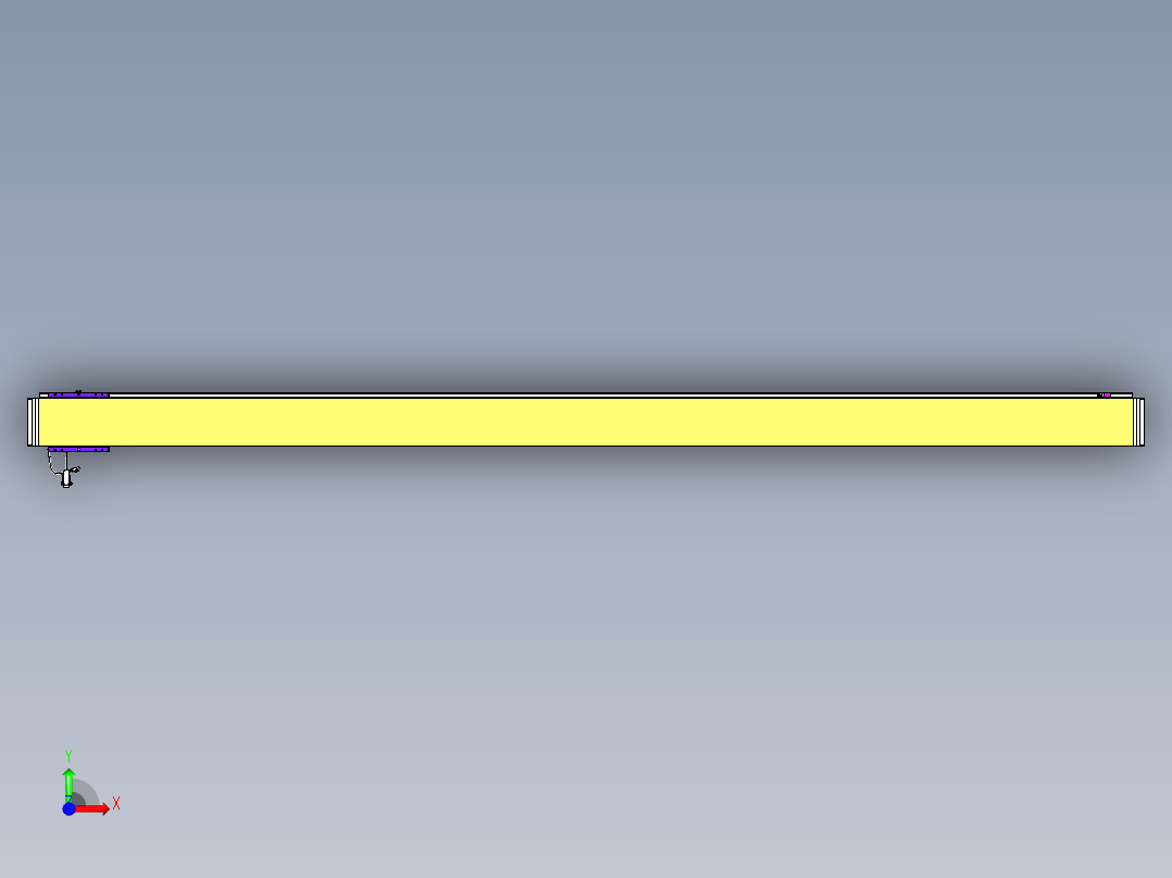 威洛博VL系列3d模型模组VL14S2Y-S3000前视图