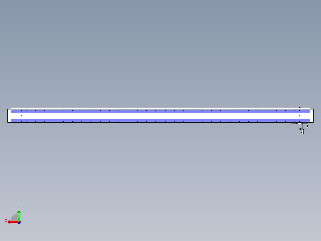 威洛博VL系列3d模型模组VL14S2Y-S3000后视图