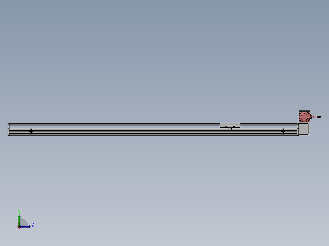 精密模组MT170-L125-1900-RU-M75-C4左视图