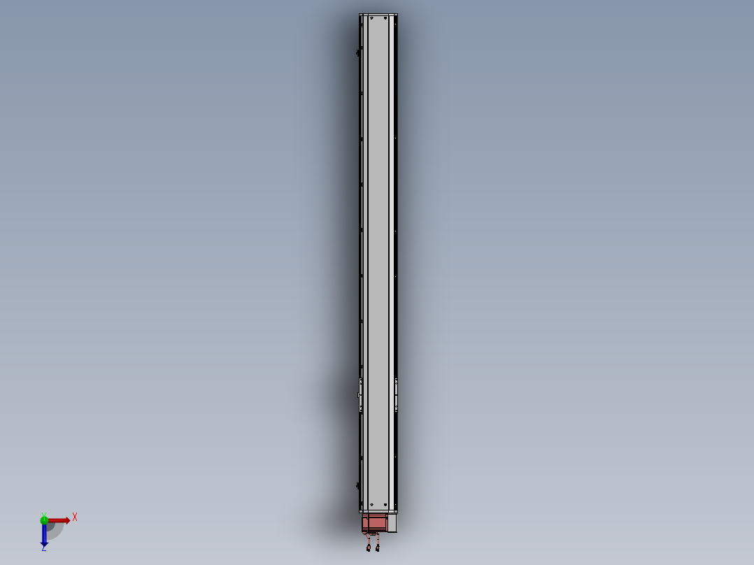精密模组MT170-L125-1900-RU-M75-C4俯视图
