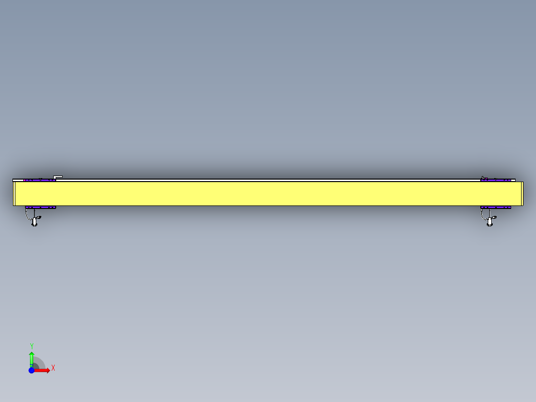 威洛博VL系列3d模型模组2VL14S2Y-S2550前视图