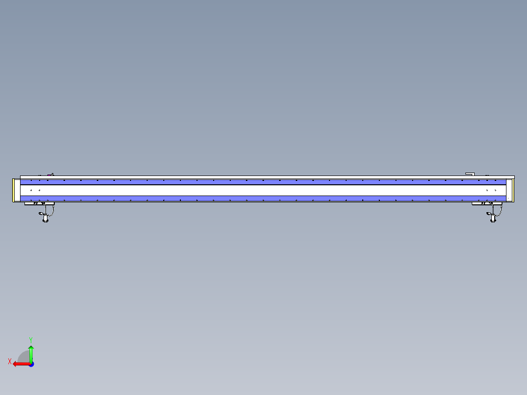 威洛博VL系列3d模型模组2VL14S2Y-S2550后视图