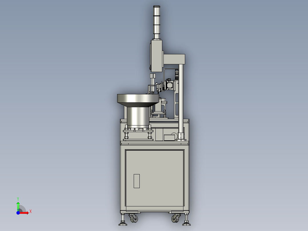 手机垫圈涂布机step前视图