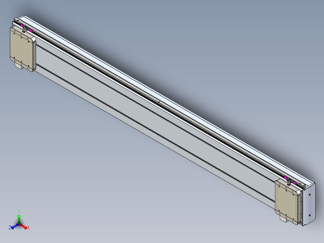 威洛博LC系列3d模型模组2LC22H1Y-S1650正等轴测图