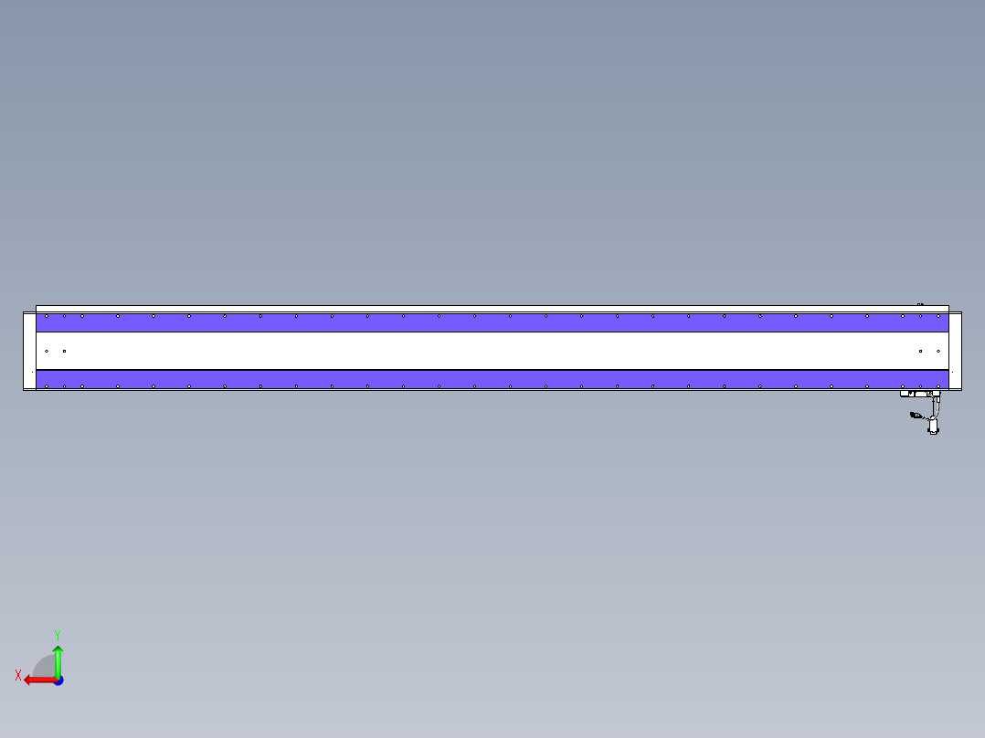威洛博VL系列3d模型模组VL22H1Y-S2400后视图