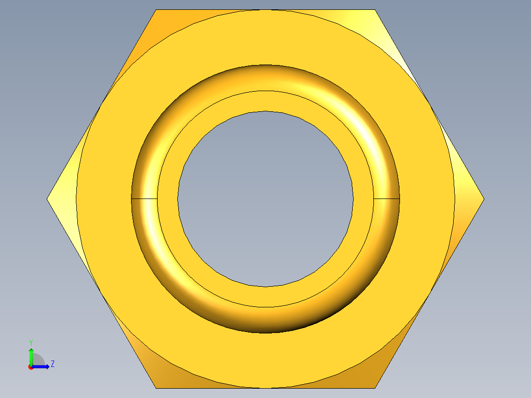 倒齿式工业管接头Beaded Hose Barb to male pipe 68HB-8-8左视图