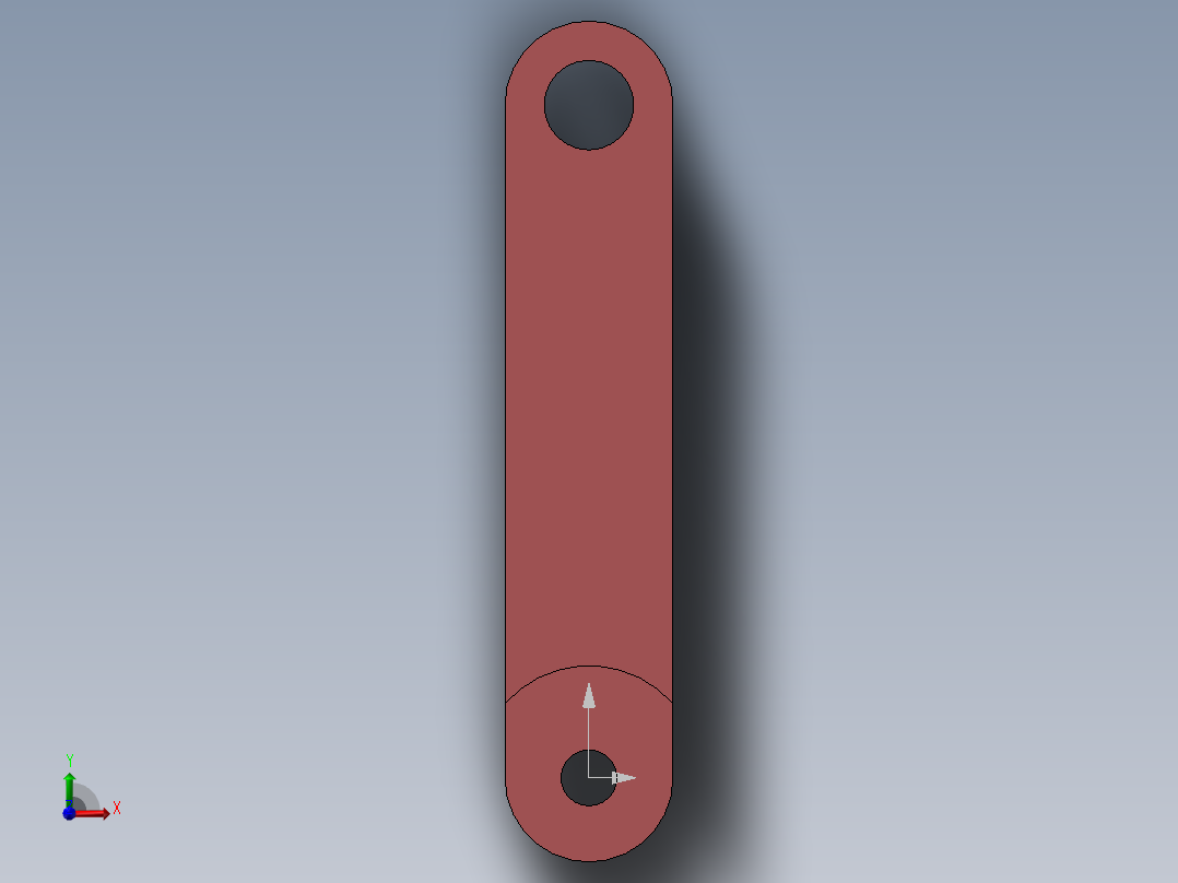 S26 联动杆前视图