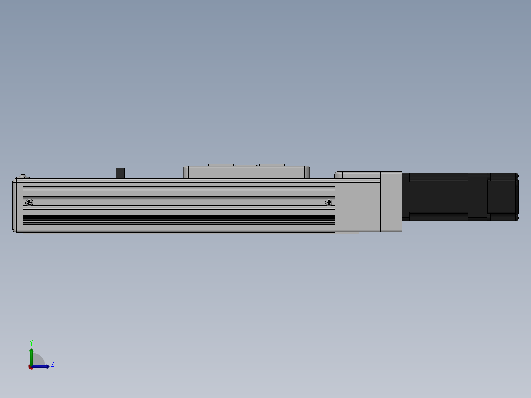 精密模组MY60-T10-100L-BC-P10B-C4-C左视图