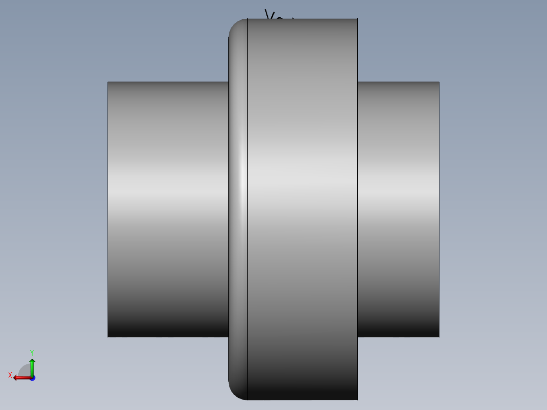 PVC公制管件-40 WALL PVC PIPE FITTING右视图