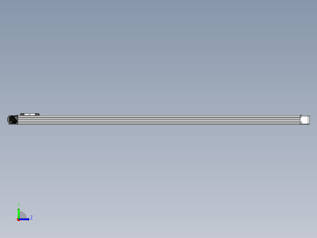 同步带滑台-欧规BC6-L120-S1900-L-P40-D3左视图