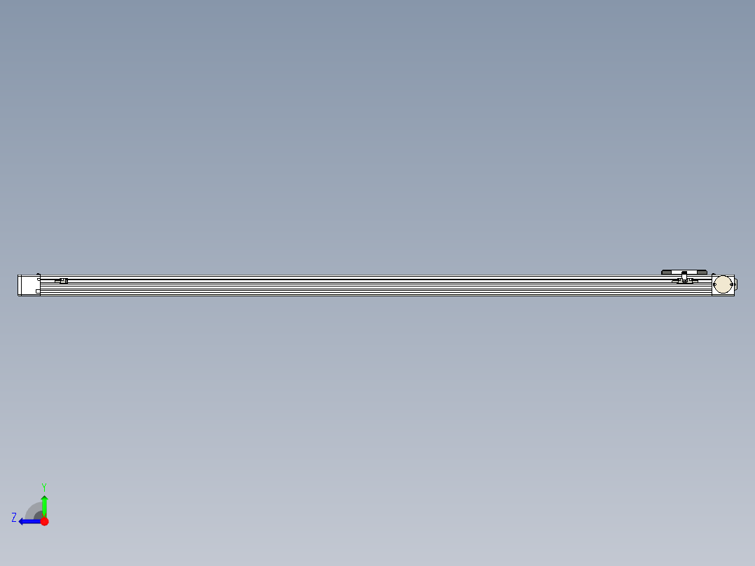 同步带滑台-欧规BC6-L120-S1900-L-P40-D3右视图