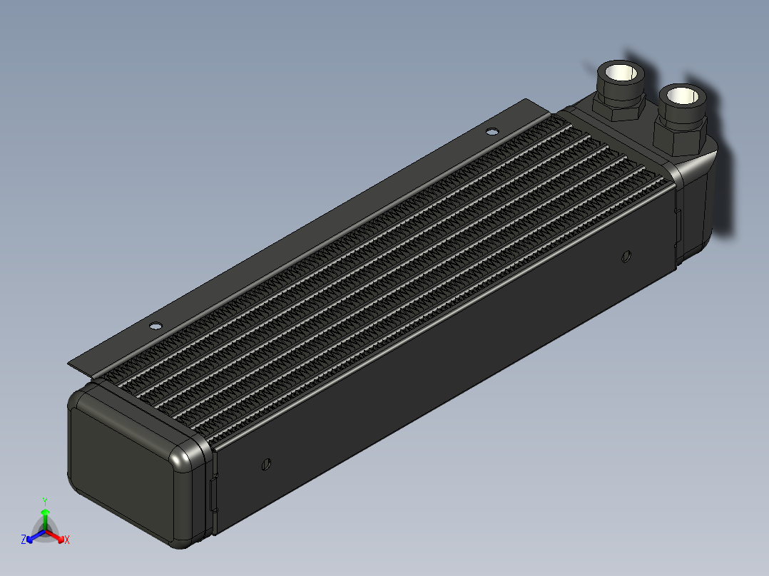 冷却器正等轴测图