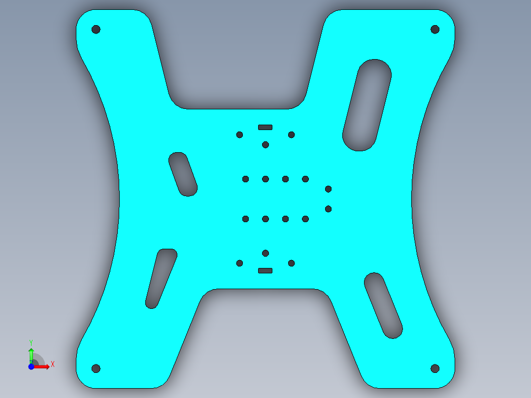 3D打印机前视图