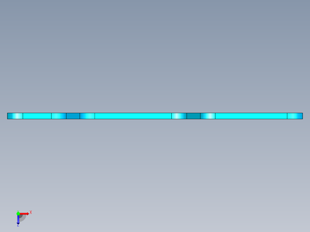 3D打印机俯视图