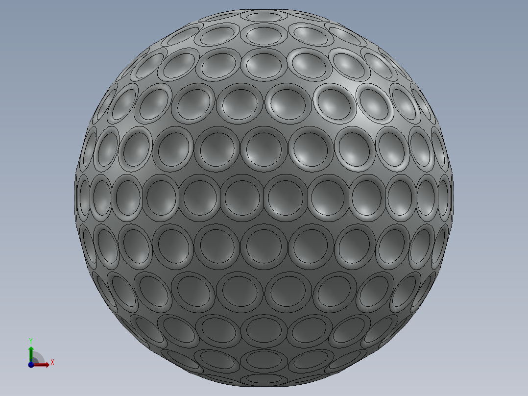 高尔夫球2前视图