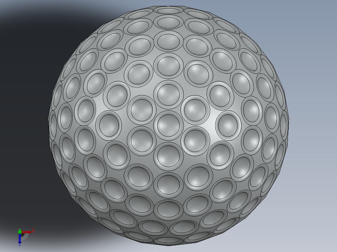 高尔夫球2俯视图