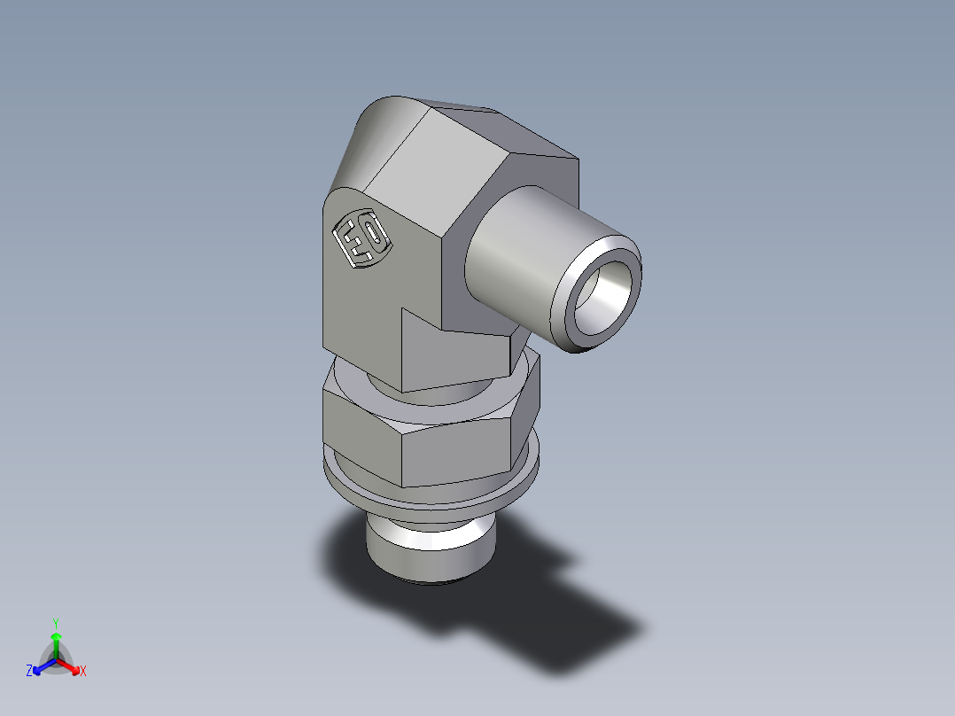 卡套式工业通用硬管接头EO_Adjustable_Locknut_elbow_WEE04LLMOROMDCF