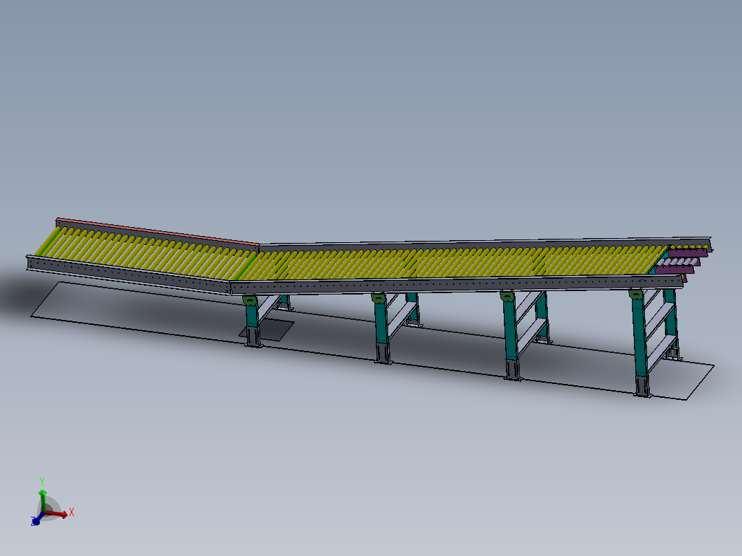 重力滚筒<span style='color: red'>输送机</span>-2-5-sw-stp